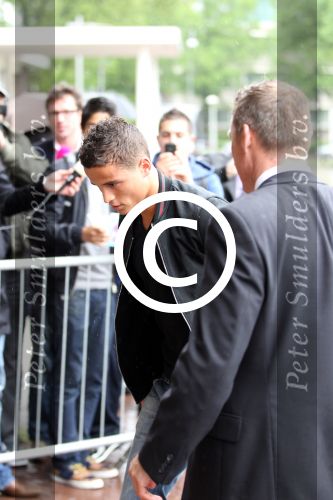 Amsterdam 4 juni 2012
Vertrek Nederlands elftal v.a. het Hilton hotel naar het EK in Oekraine en Polen.
Ibrahim Afellay
Peter Smulders bv