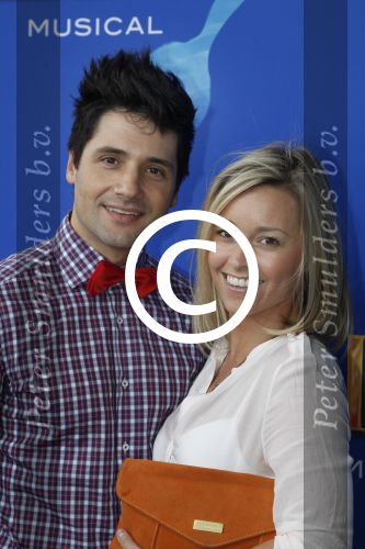 Rotterdam, 16 Juni 2012
Premiere Musical Little Mermaid in het Nieuwe Luxor theater
Ingrid Jansen met partner
Foto Peter Smulders BV