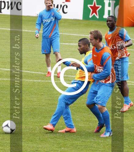 Lausanne, 18 Mei 2010
Nederlands elftal op trainingskamp op weg naar het EK 2012
Jeremain Lens
Foto Peter Smulders BV