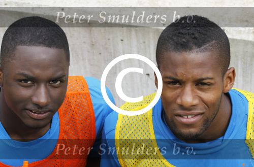 Lausanne, 18 Mei 2012
Nederlands elftal op weg naar het Ek 2012
Jetro Willems en Jeremain Lens
Foto Peter Smulders BV