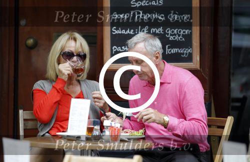 Amsterdam 7 juni 2012
Johan en Danny Cruyff op de cornelis schuytstraat.
Peter Smulders bv