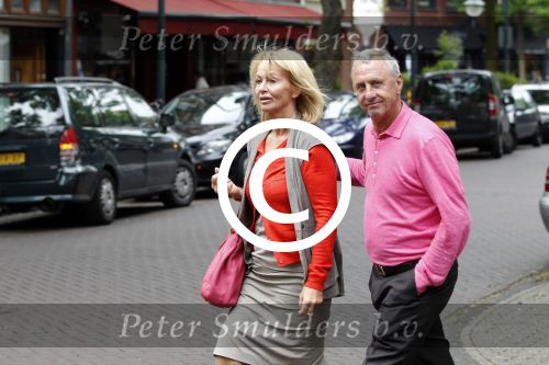 Amsterdam 7 juni 2012
Johan en Danny Cruyff op de cornelis schuytstraat.
Peter Smulders bv