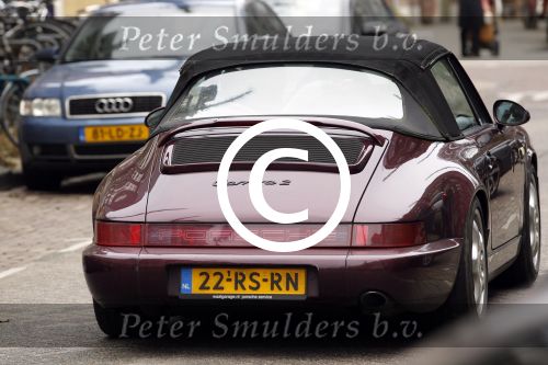 Amsterdam 4 maart 2012
Katja Romer Schuurman en Thijs Romer op straat in Amsterdam en in hun porsche 911 cabrio.
Peter Smulders bv