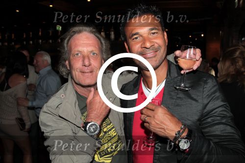 Amsterdam 4 juni 2012
Opening van de harbour club in Amsterdam. 
Ruud Gullit met Kees de Bruine Kyboe van horloges
Peter Smulders bv