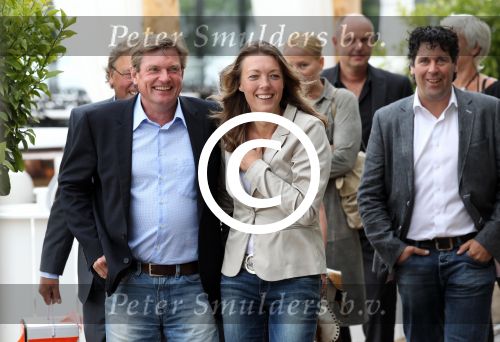 Amsterdam 4 juni 2012
Opening van de harbour club in Amsterdam. Knut Jacobsen met vriendin Wia
Peter Smulders bv