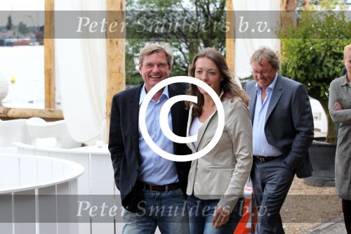 Amsterdam 4 juni 2012
Opening van de harbour club in Amsterdam. Knut Jacobsen met vriendin Wia
Peter Smulders bv