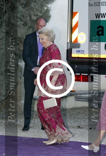 Florence 16 juni 2012
Trouwen Prinses Carolina de Borbon Parma en Albert Brenninkmeijer in de basilica di san Miniato al Monte. Het feest is s avonds in een prive huis.Koningin Beatrix
Peter Smulders bv