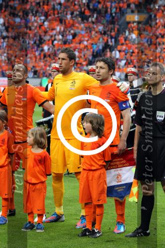 Amsterdam 2 juni 2012
Nederland- Noord ierland 6-0 in de arena.
Maarten Stekelenburg
Peter Smulders bv