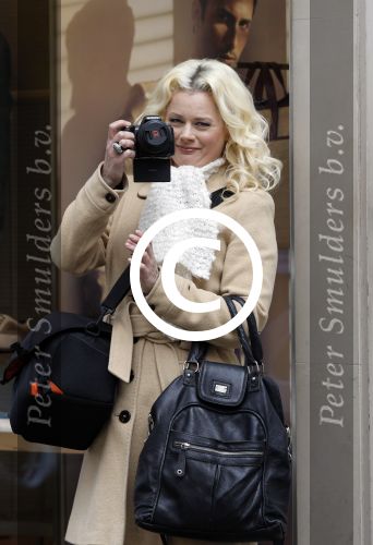 Amsterdam 23 april 2012
Monique Sluyter op de pc hooftstraat.
Peter Smulders bv