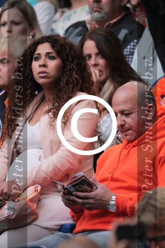 Amsterdam 2 juni 2012
Nederland- Noord ierland 6-0 in de arena. Najib Amhali met zijn zwangere vrouw op de tribune
Peter Smulders bv