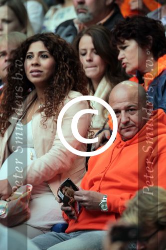 Amsterdam 2 juni 2012
Nederland- Noord ierland 6-0 in de arena. Najib Amhali met zijn zwangere vrouw op de tribune
Peter Smulders bv