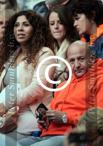 Amsterdam 2 juni 2012
Nederland- Noord ierland 6-0 in de arena. Najib Amhali met zijn zwangere vrouw op de tribune
Peter Smulders bv