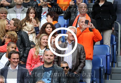 Amsterdam 2 juni 2012
Nederland- Noord ierland 6-0 in de arena. Najib Amhali met zijn zwangere vrouw op de tribune
Peter Smulders bv