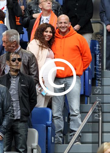 Amsterdam 2 juni 2012
Nederland- Noord ierland 6-0 in de arena. Najib Amhali met zijn zwangere vrouw op de tribune
Peter Smulders bv