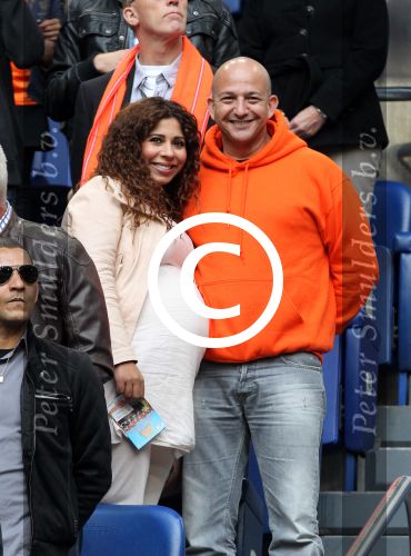 Amsterdam 2 juni 2012
Nederland- Noord ierland 6-0 in de arena. Najib Amhali met zijn zwangere vrouw op de tribune
Peter Smulders bv