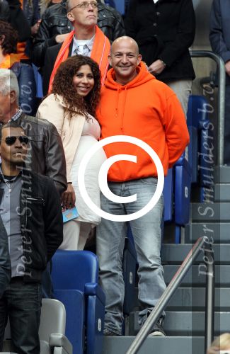 Amsterdam 2 juni 2012
Nederland- Noord ierland 6-0 in de arena. Najib Amhali met zijn zwangere vrouw op de tribune
Peter Smulders bv