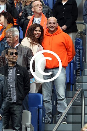 Amsterdam 2 juni 2012
Nederland- Noord ierland 6-0 in de arena. Najib Amhali met zijn zwangere vrouw op de tribune
Peter Smulders bv