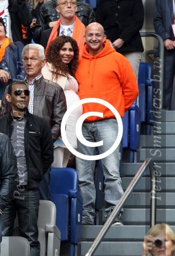 Amsterdam 2 juni 2012
Nederland- Noord ierland 6-0 in de arena. Najib Amhali met zijn zwangere vrouw op de tribune
Peter Smulders bv