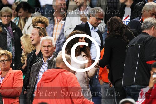 Amsterdam 2 juni 2012
Nederland- Noord ierland 6-0 in de arena. Najib Amhali met zijn zwangere vrouw op de tribune
Peter Smulders bv