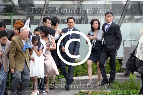 Amsterdam 9 juni 2012
Familie of vriendin van Olcay Gulsen trouwt op boot.
Peter Smulders bv