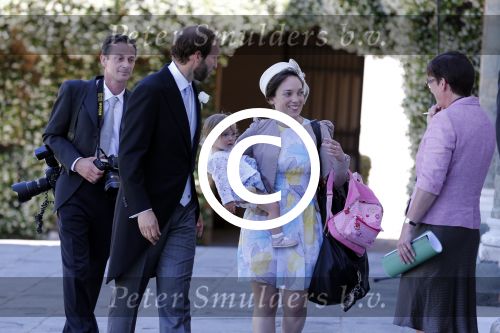 Florence 16 juni 2012
Trouwen Prinses Carolina de Borbon Parma en Albert Brenninkmeijer in de basilica di san Miniato al Monte. dochter Prinses Paola van Prinses Margarita met aupair
Peter Smulders bv