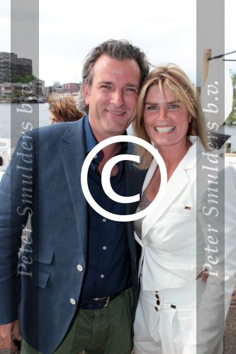 Amsterdam 4 juni 2012
Opening van de harbour club in Amsterdam. Patricia Rietveld met man
Peter Smulders bv