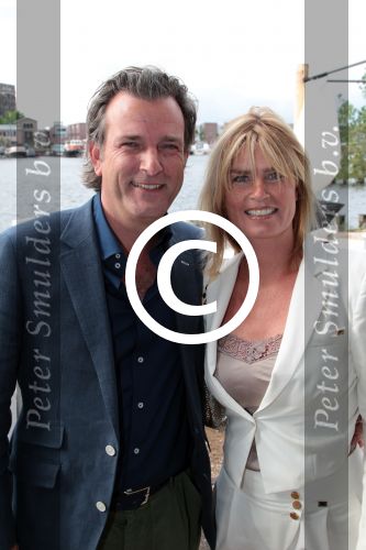 Amsterdam 4 juni 2012
Opening van de harbour club in Amsterdam. Patricia Rietveld met man
Peter Smulders bv