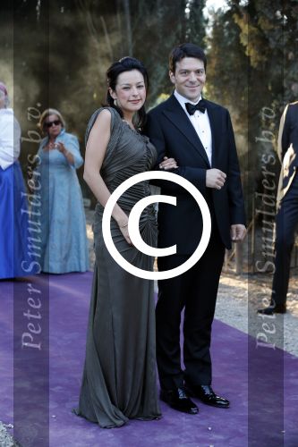 Florence 16 juni 2012
Trouwen Prinses Carolina de Borbon Parma en Albert Brenninkmeijer in de basilica di san Miniato al Monte. Het feest is s avonds in een prive huis. Prins Bernardo met zijn vrouw Eva Prinz Valdes
Peter Smulders bv