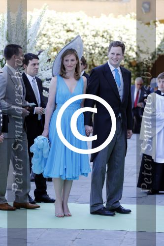 Florence 16 juni 2012
Trouwen Prinses Carolina de Borbon Parma en Albert Brenninkmeijer in de basilica di san Miniato al Monte. Prins Georg friedrich von Preussen (Pruisen) (35) and PrinsesSophie von Isenburg 
Peter Smulders bv