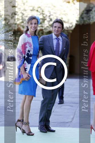Florence 16 juni 2012
Trouwen Prinses Carolina de Borbon Parma en Albert Brenninkmeijer in de basilica di san Miniato al Monte. Prinses Marilene met Prins Maurits
Peter Smulders bv