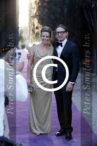 Florence 16 juni 2012
Trouwen Prinses Carolina de Borbon Parma en Albert Brenninkmeijer in de basilica di san Miniato al Monte. Het feest is s avonds in een prive huis. Prins Bernhard jr en Prinses Annette
Peter Smulders bv