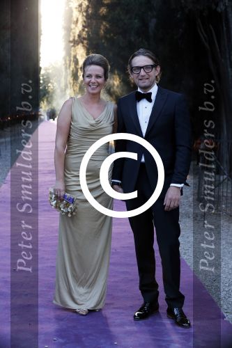 Florence 16 juni 2012
Trouwen Prinses Carolina de Borbon Parma en Albert Brenninkmeijer in de basilica di san Miniato al Monte. Het feest is s avonds in een prive huis. Prins Bernhard jr en Prinses Annette
Peter Smulders bv
