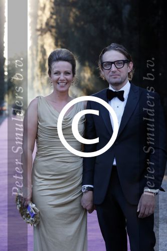 Florence 16 juni 2012
Trouwen Prinses Carolina de Borbon Parma en Albert Brenninkmeijer in de basilica di san Miniato al Monte. Het feest is s avonds in een prive huis. Prins Bernhard jr en Prinses Annette
Peter Smulders bv