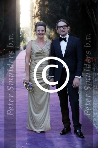 Florence 16 juni 2012
Trouwen Prinses Carolina de Borbon Parma en Albert Brenninkmeijer in de basilica di san Miniato al Monte. Het feest is s avonds in een prive huis. Prins Bernhard jr en Prinses Annette
Peter Smulders bv