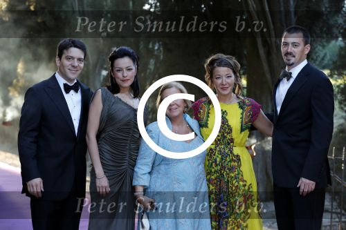 Florence 16 juni 2012
Trouwen Prinses Carolina de Borbon Parma en Albert Brenninkmeijer in de basilica di san Miniato al Monte. Het feest is s avonds in een prive huis. Prins Bernardo met zijn vrouw Eva Prinz Valdes met prinses Christina Prins Nicolas en Prinses Juliana
Peter Smulders bv