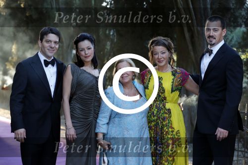 Florence 16 juni 2012
Trouwen Prinses Carolina de Borbon Parma en Albert Brenninkmeijer in de basilica di san Miniato al Monte. Het feest is s avonds in een prive huis. Prins Bernardo met zijn vrouw Eva Prinz Valdes met prinses Christina Prins Nicolas en Prinses Juliana
Peter Smulders bv