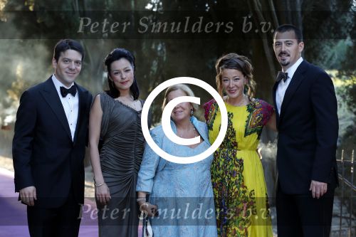 Florence 16 juni 2012
Trouwen Prinses Carolina de Borbon Parma en Albert Brenninkmeijer in de basilica di san Miniato al Monte. Het feest is s avonds in een prive huis. Prins Bernardo met zijn vrouw Eva Prinz Valdes met prinses Christina Prins Nicolas en Prinses Juliana
Peter Smulders bv