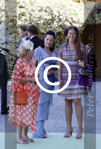 Florence 16 juni 2012
Trouwen Prinses Carolina de Borbon Parma en Albert Brenninkmeijer in de basilica di san Miniato al Monte. Prinses Juliana en Prinses Christina
Peter Smulders bv