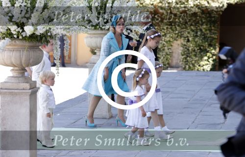 Florence 16 juni 2012
Trouwen Prinses Carolina de Borbon Parma en Albert Brenninkmeijer in de basilica di san Miniato al Monte. Prinses Eloise als bruidsmeisje
Peter Smulders bv