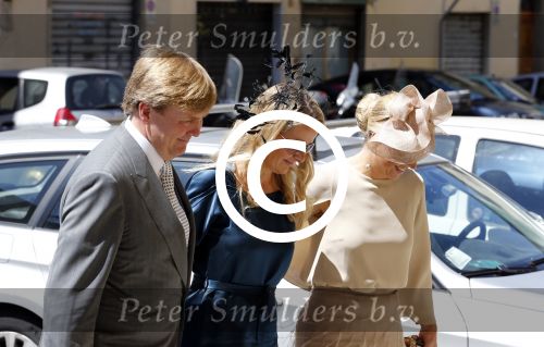 Florence 16 juni 2012
Trouwen Prinses Carolina de Borbon Parma en Albert Brenninkmeijer in de basilica di san Miniato al Monte. Willem Alexander Prinses Mabel en Prinses Maxima
Peter Smulders bv