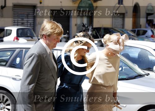 Florence 16 juni 2012
Trouwen Prinses Carolina de Borbon Parma en Albert Brenninkmeijer in de basilica di san Miniato al Monte. Willem Alexander Prinses Mabel en Prinses Maxima
Peter Smulders bv