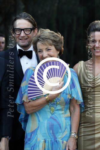 Florence 16 juni 2012
Trouwen Prinses Carolina de Borbon Parma en Albert Brenninkmeijer in de basilica di san Miniato al Monte. Het feest is s avonds in een prive huis. Prinses Margriet
Peter Smulders bv