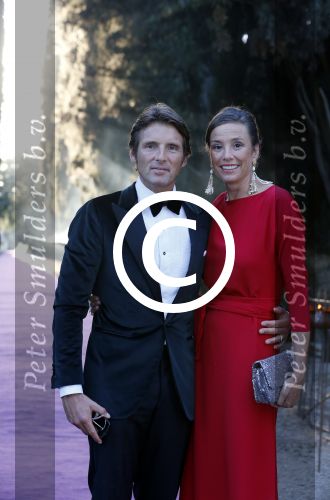 Florence 16 juni 2012
Trouwen Prinses Carolina de Borbon Parma en Albert Brenninkmeijer in de basilica di san Miniato al Monte. Het feest is s avonds in een prive huis. Prins Maurits en Prinses Marilene
Peter Smulders bv