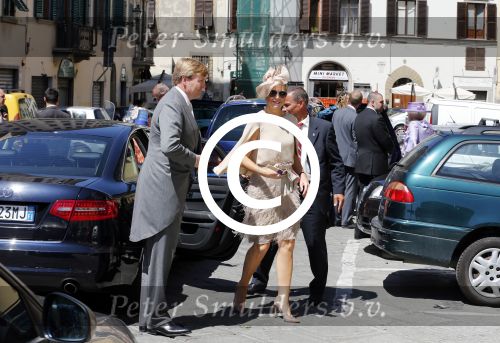 Florence 16 juni 2012
Trouwen Prinses Carolina de Borbon Parma en Albert Brenninkmeijer in de basilica di san Miniato al Monte. Prinses Maxima en Prins Willem Alexander
Peter Smulders bv
