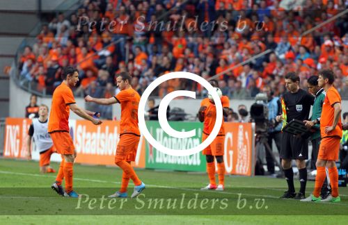 Amsterdam 2 juni 2012
Nederland- Noord ierland 6-0 in de arena. Rafael v d Vaart
Peter Smulders bv