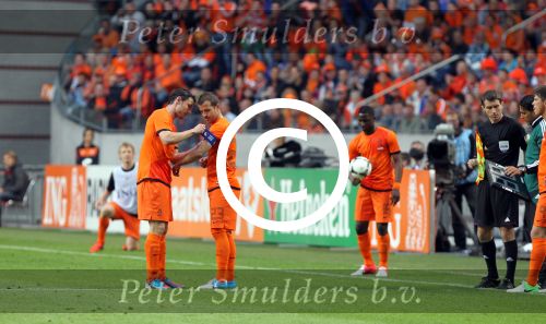 Amsterdam 2 juni 2012
Nederland- Noord ierland 6-0 in de arena. Rafael v d Vaart
Peter Smulders bv