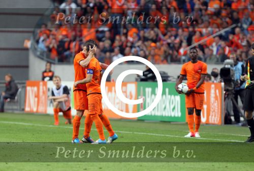 Amsterdam 2 juni 2012
Nederland- Noord ierland 6-0 in de arena. Rafael v d Vaart
Peter Smulders bv