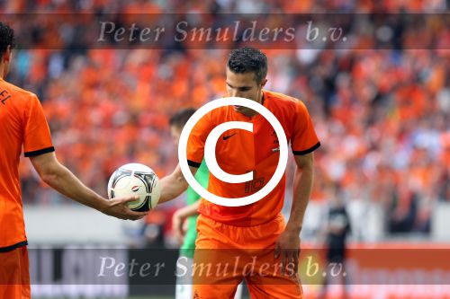 Amsterdam 2 juni 2012
Nederland- Noord ierland 6-0 in de arena.
Robin v Persie
Peter Smulders bv