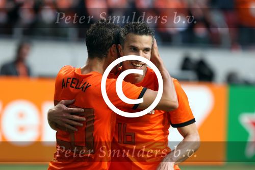 Amsterdam 2 juni 2012
Nederland- Noord ierland 6-0 in de arena.
Robin v Persie
Peter Smulders bv