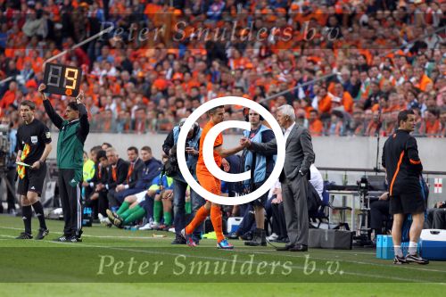 Amsterdam 2 juni 2012
Nederland- Noord ierland 6-0 in de arena.
Robin v Persie
Peter Smulders bv